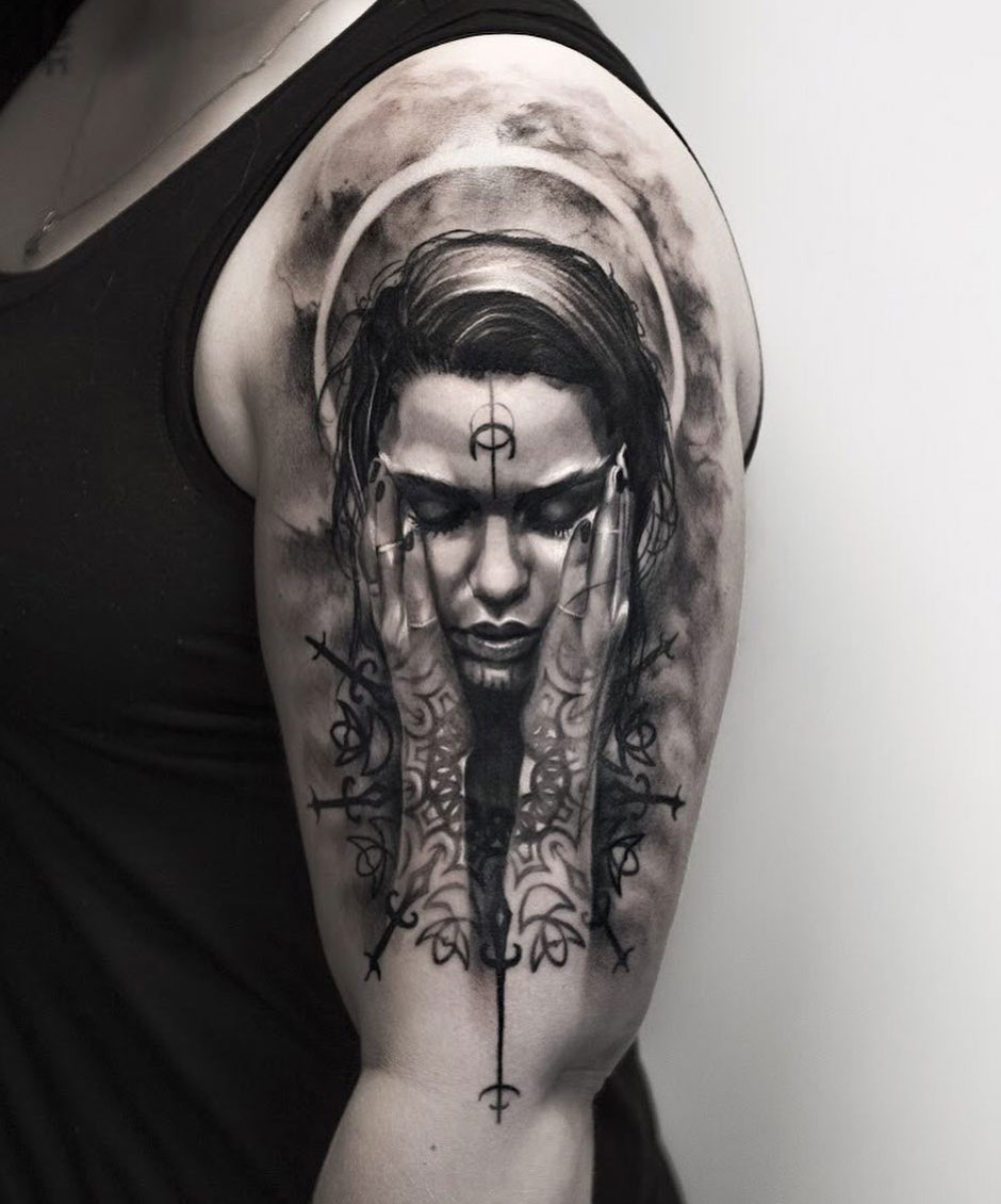 10 Female Guardian Angel Tattoo Ideas That Will Blow Your Mind