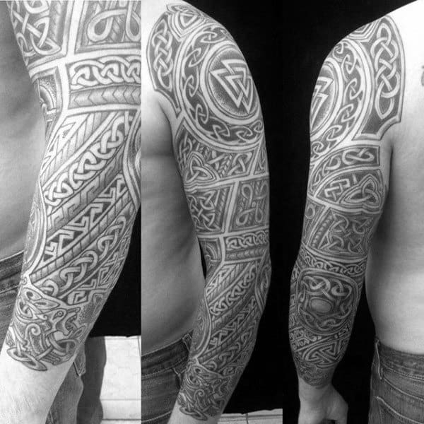 100 Celtic Knot Tattoos F R M Nner Verwobene Design Ideen Mann Stil Tattoo