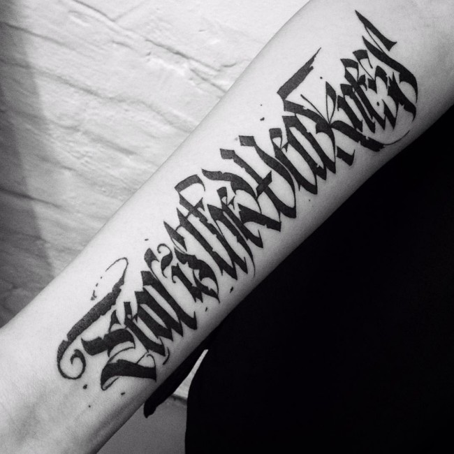 15 Latest Tattoo Lettering Styles Designs And Fonts