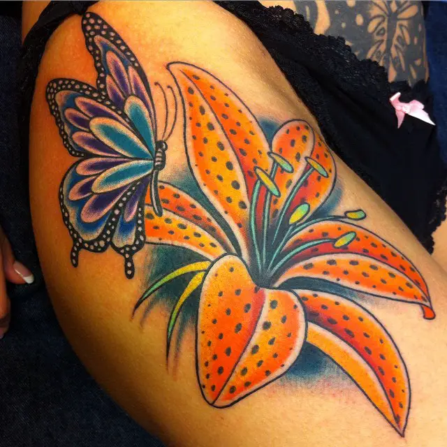 28 Awesome Butterfly Tattoos With Flowers That Nobody Will Tell You