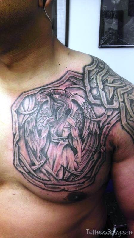 36 Stunning Armour Tattoos On Chest Tattoo Designs Tattoosbag Com