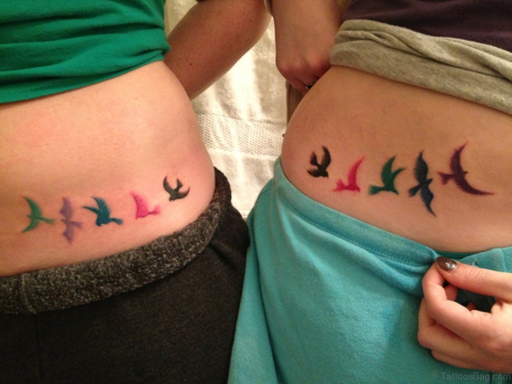 43 Beautiful Birds Tattoos Designs On Waist Tattoo Designs