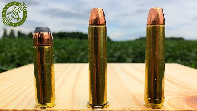 44 Magnum Vs 454 Casull Vs 500 S Amp W Magnum Vs Pine Boards Xtreme Penetrators The Reloaders