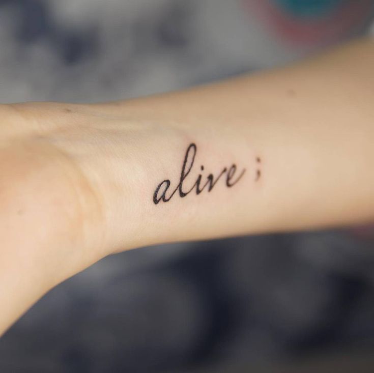 57 Amazing Semicolon Tattoo Ideas