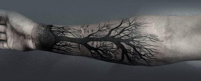 59 Amazing Forearm Tree Tattoo Designs For Men Tree Tattoo Forearm Tree Tattoo Designs Tree