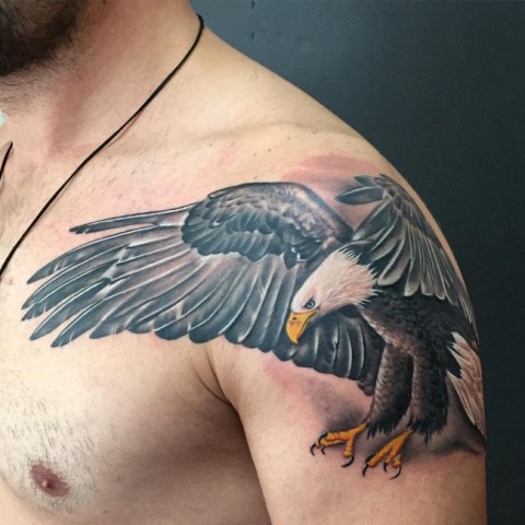 75 Eagle Tattoos For Men A Soaring Flight Of Designs