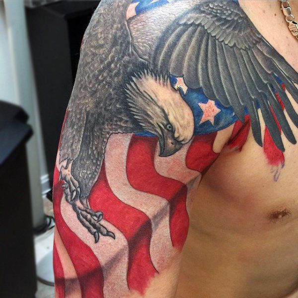 90 Bald Eagle Tattoo Designs For Men American Eagle Tattoos