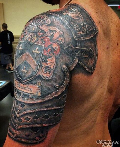 90 Best Armor Tattoos In 2020 Cool And Unique Designs