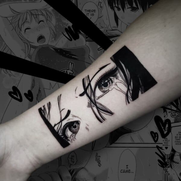 Aggregate More Than 131 Anime Eyes Tattoo Box Best In Eteachers