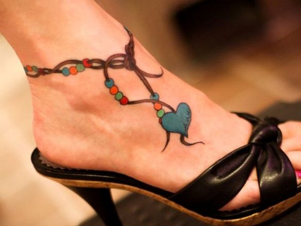 Anklet Tattoos Designs Ideas And Meaning Tattoos For You