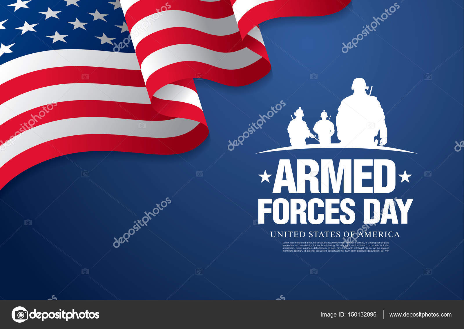 Armed Forces Day Banner Design Stock Vector Illustration Of Element