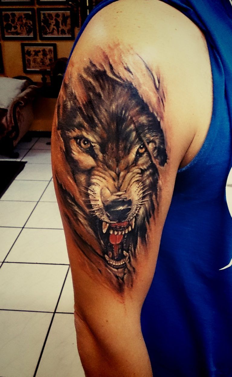 Best Wolf Tattoos For Men Cool Designs Ideas Guide The Wolf Tattoo Is One Of The Most Popular