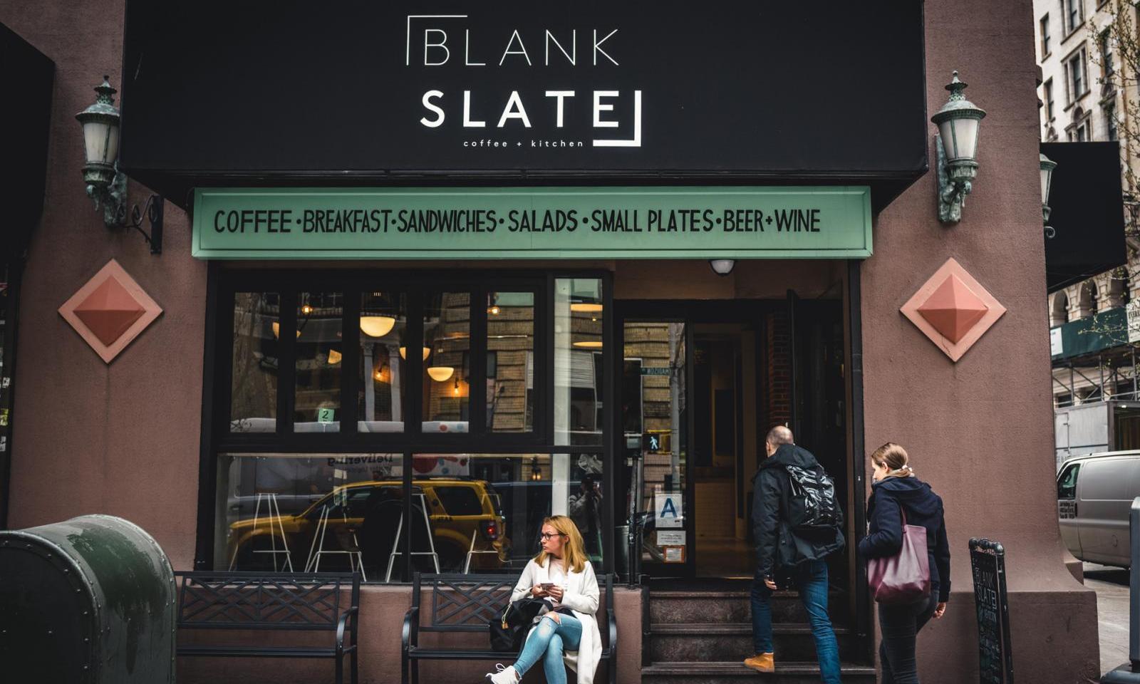 Blank Slate Nyc Coffee Kitchen An Upscale Coffee Shop