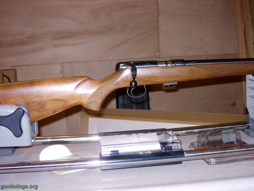 Bullseye North Cz 457 American Combo 22Lr 17Hmr Bolt Action Rifle