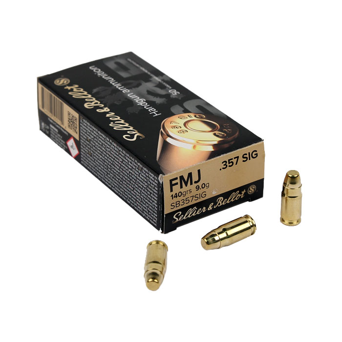 Buy Sellier Amp Bellot Ammunition 357 Sig 140 Best Offer