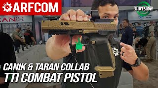 Canik Tti Combat 9Mm Tactical Competition Pistol Collab Project With Taran Tactical Innnovations