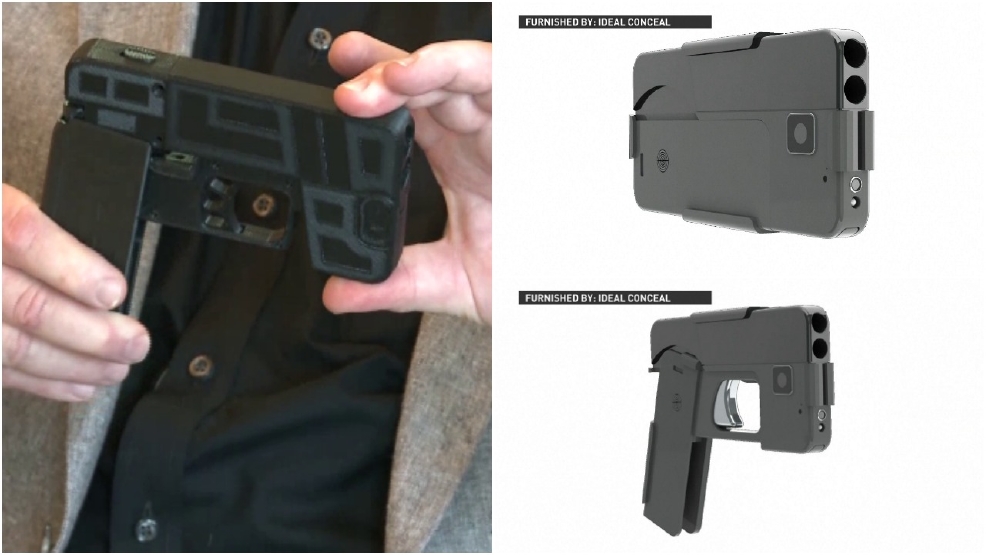 Company Invents Gun That Folds Up To Look Like A Cellphone