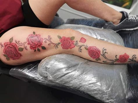 Create The Ultimate 6Step Rose Vine Tattoo Design Today Immuno Oncology