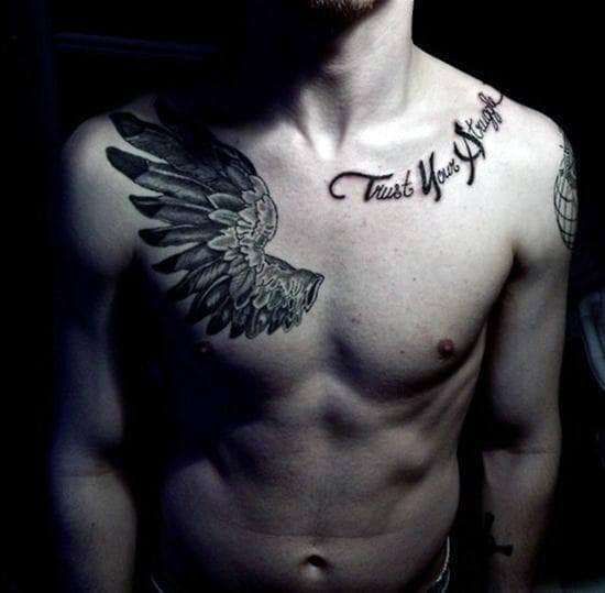 Creative Meaningful Small Chest Tattoos For Men Designs Best Tattoo Ideas