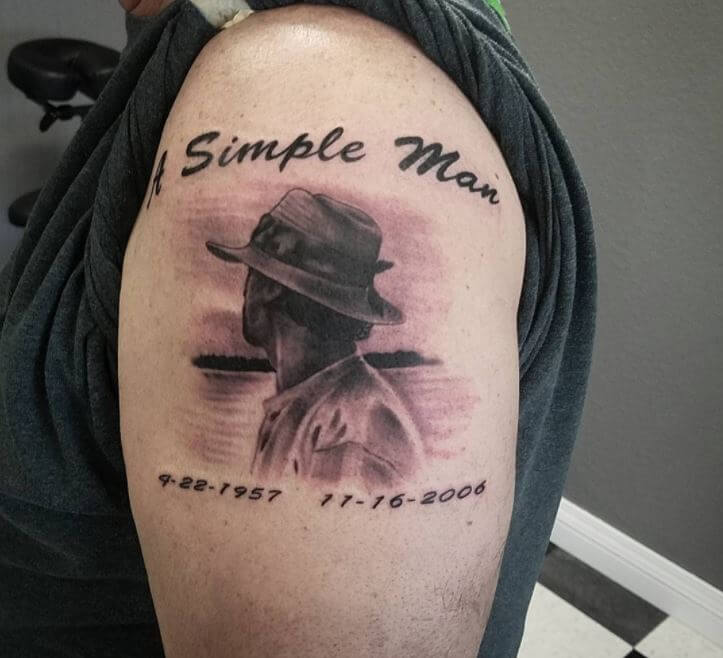 Dad Memorial Tattoos For Men