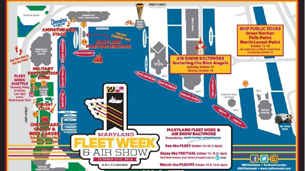 Fleet Week Tons Of Events Expected This Weekend Fleet Week Baltimore City Air Show