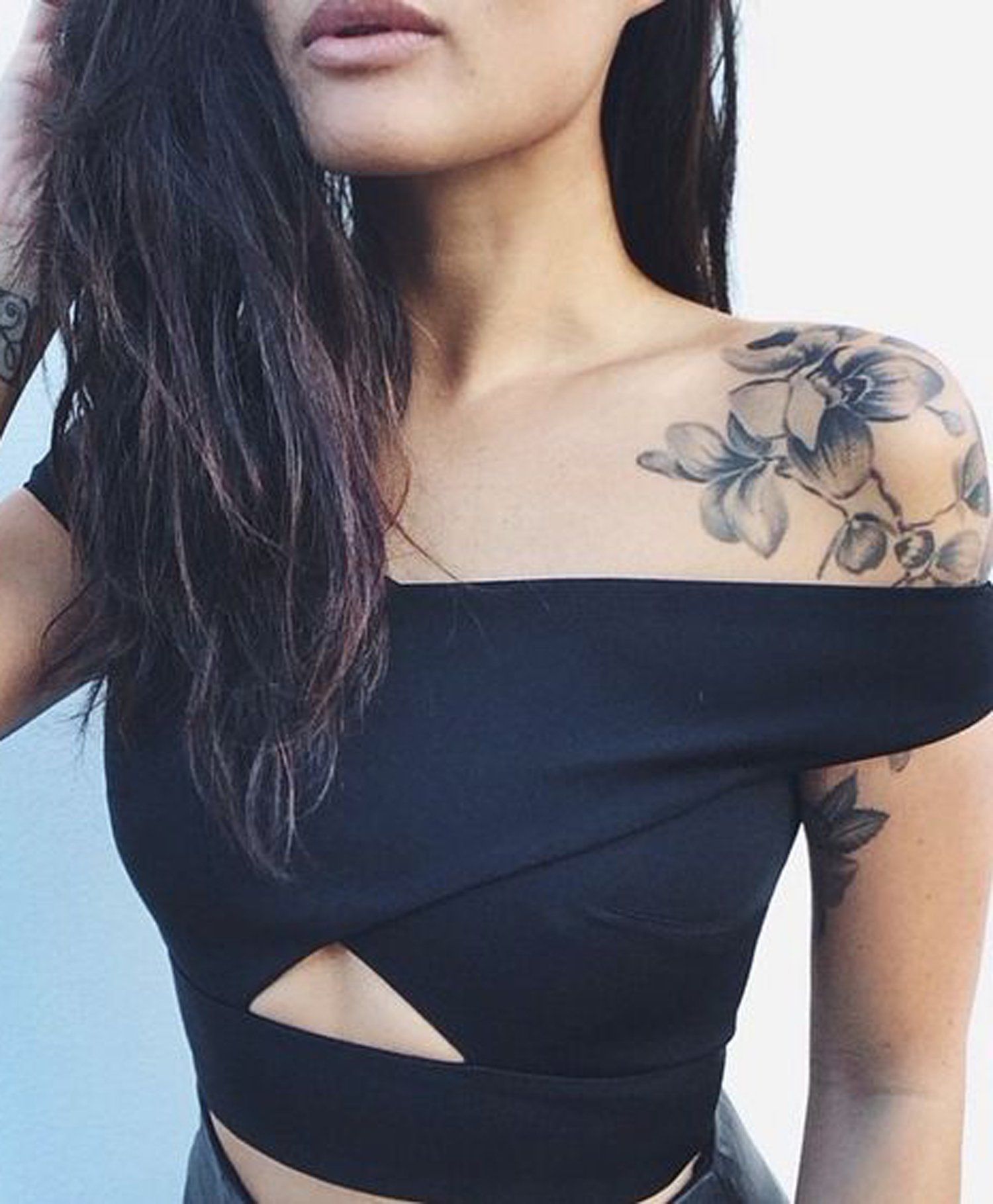 Flower Tattoos For Women On Shoulder Printable Computer Tools