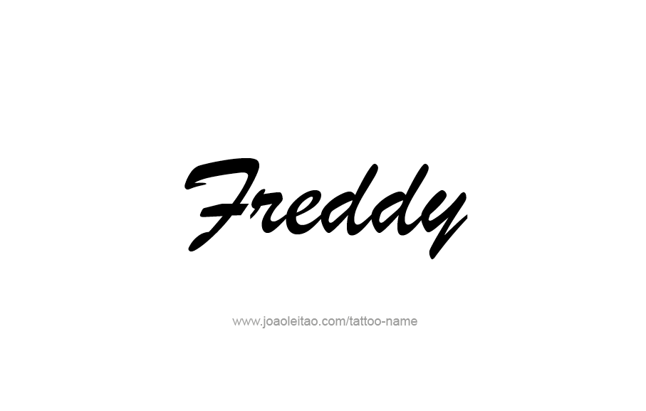 Freddy Tattoo Designs