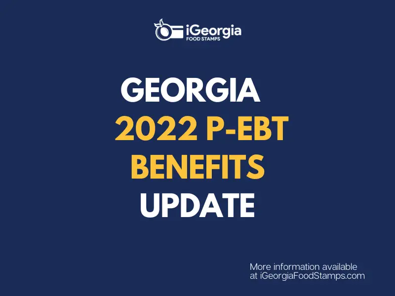 Georgia P Ebt Benefits Guide Georgia Food Stamps Help