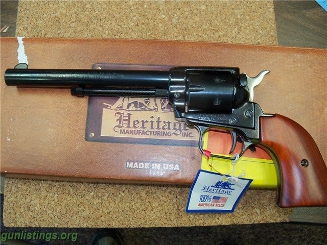 Heritage Manufacturing Rough Rider 22 Lr Nickel 6 5 6Rd Black Poly