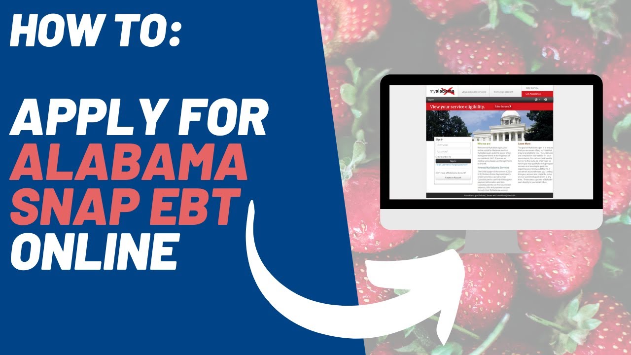 How To Apply For Ebt Card How To Apply For Food Stamps Youtube