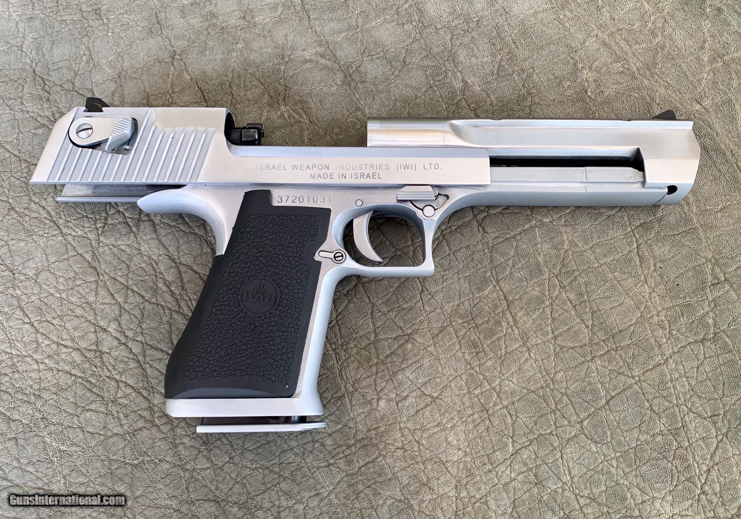 Iwi Magnum Research Desert Eagle Mark Xix 50 Ae Brushed Chrome