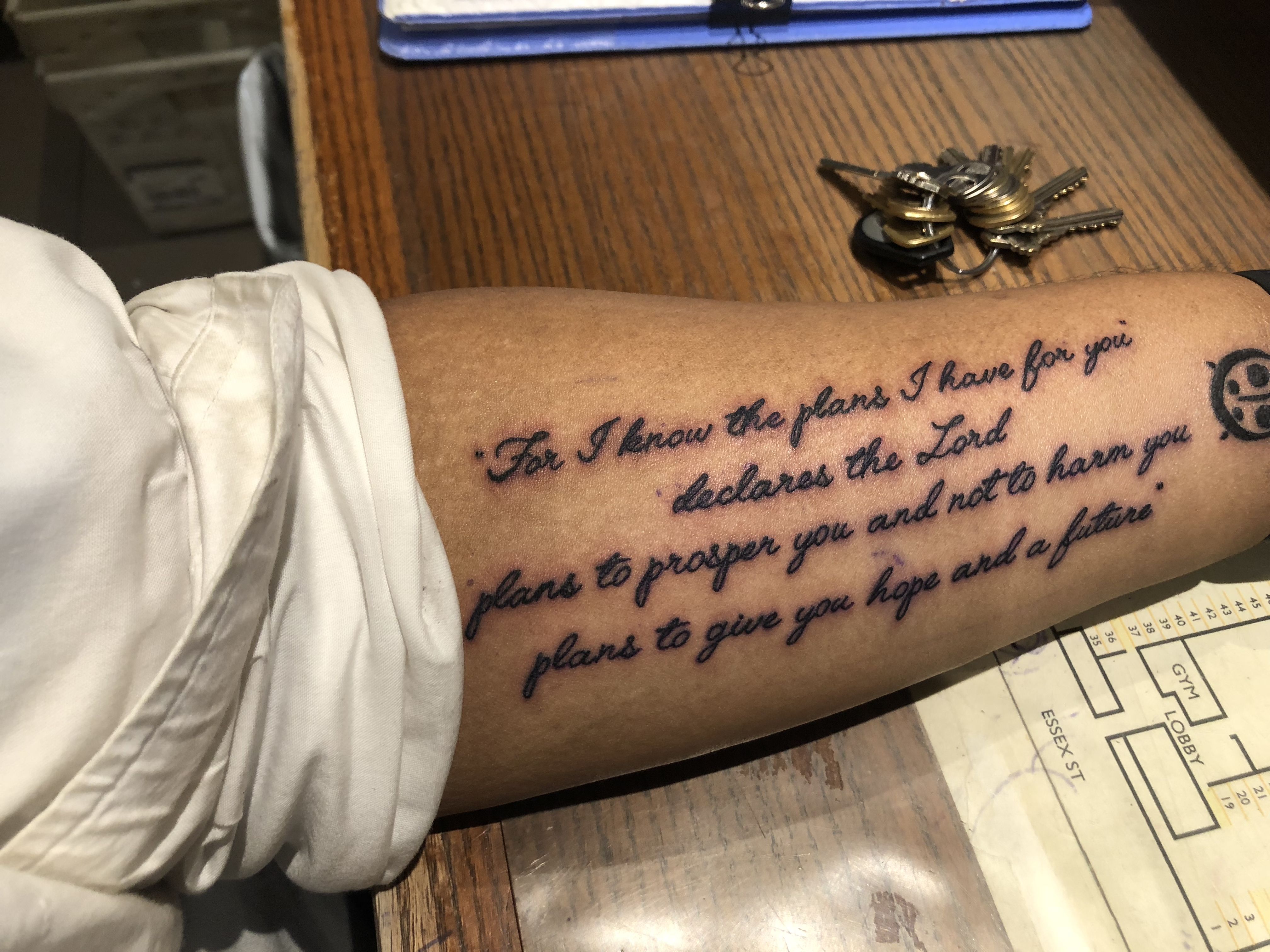 Jeremiah 2911 Tattoo