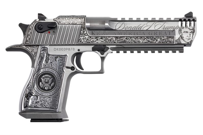 Magnum Research Mark Xix Presidential Desert Eagle 50 Ae Donald Trump