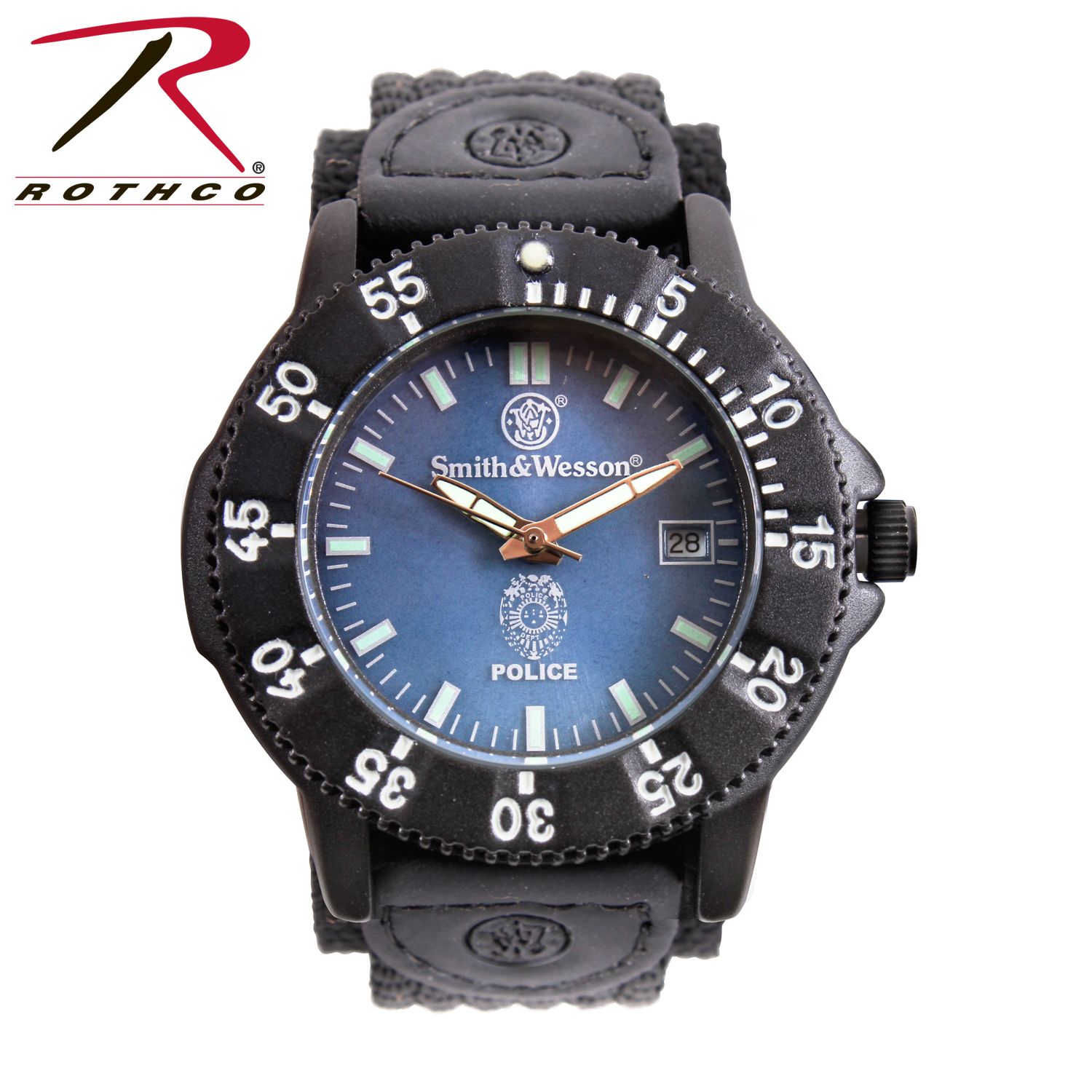 Men S Smith Wesson Police Watch 121455 Watches At Sportsman S Guide