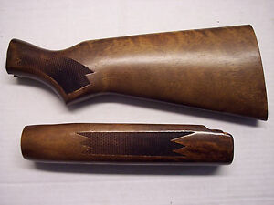 Mossberg Model 500 Maverick 88 Stock Amp Forearm Wood Set 12 Gauge Checkered Ebay