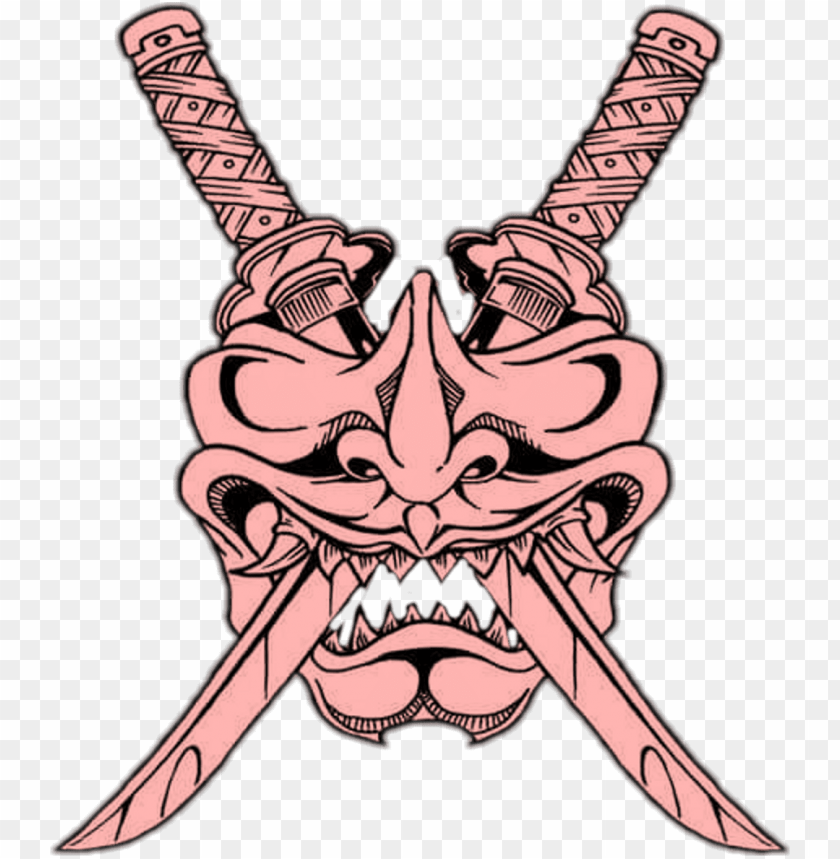 Oni Mask Oni Tattoo Hanya Tattoo Samurai Tattoo Tatoo Art Face Tattoo Dragon Tattoo Tattoo