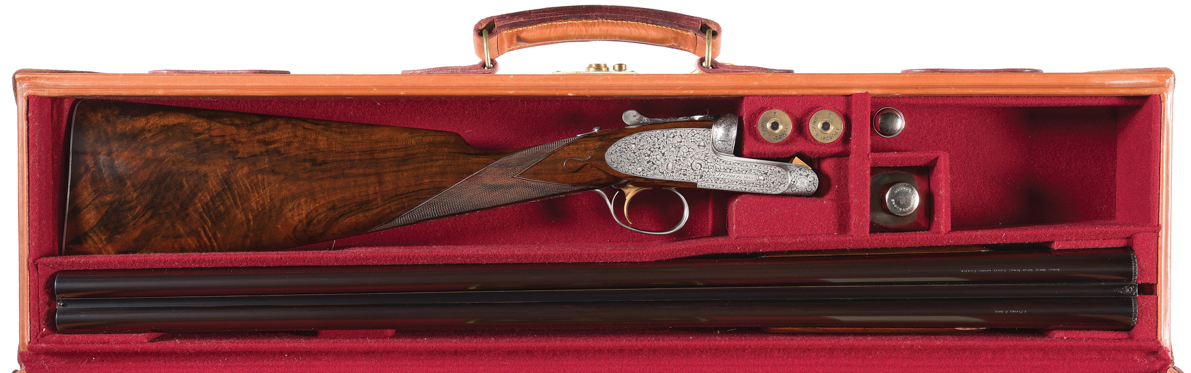 Pair Of S J Kelly Engraved James Purdey Amp Sons Shotguns Rock Island Auction