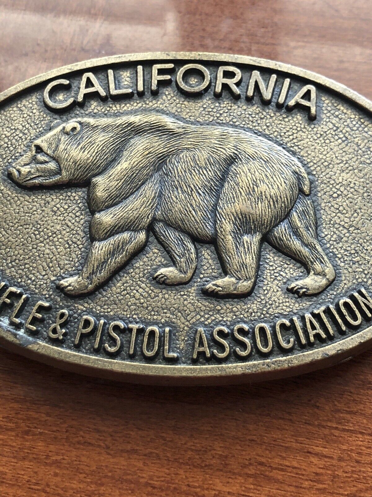 Rare Vintage California Rifle Amp Pistol Association Br Gem