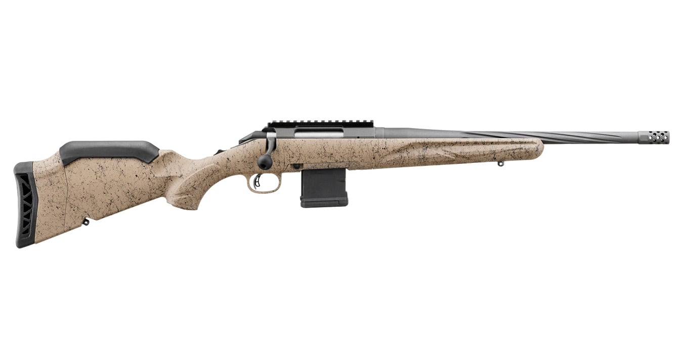 Ruger American Ranch Gen Ii 300 Blackout Rifle With Fde Splatter Stock