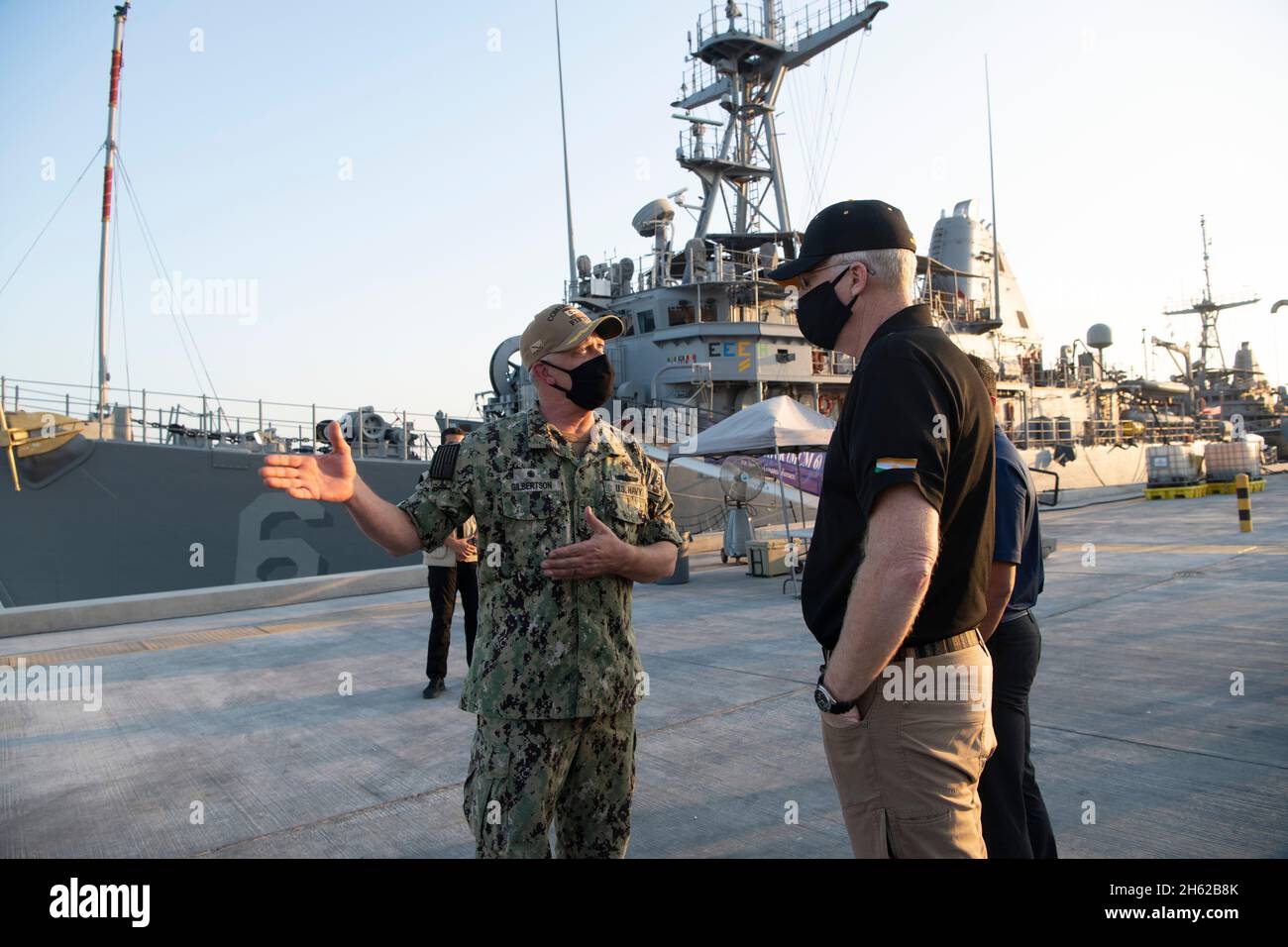 Secretary Of Defense Visits Naval Support Activity Bahrain United