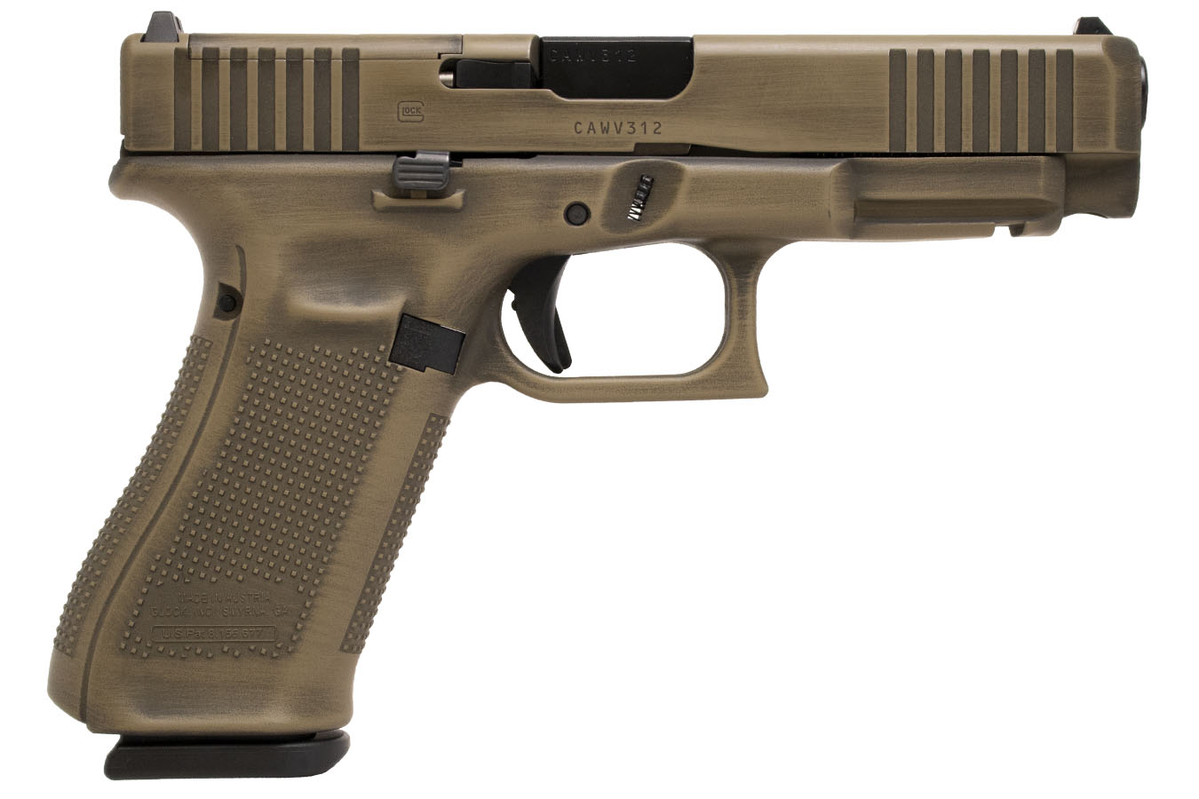 Shop Glock 47 Mos 9Mm Optic Ready Pistol With Distressed Fde Finish For Sale Online Vance Outdoors