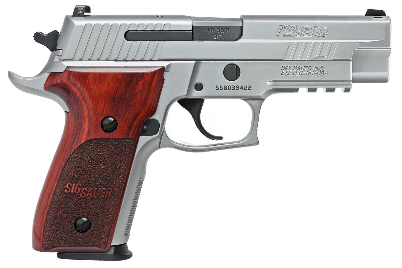 Sig Sauer P226 Stainless Elite 40 S Amp W Full Size Pistol With Night Sights Sportsman Amp 39 S Outdoor