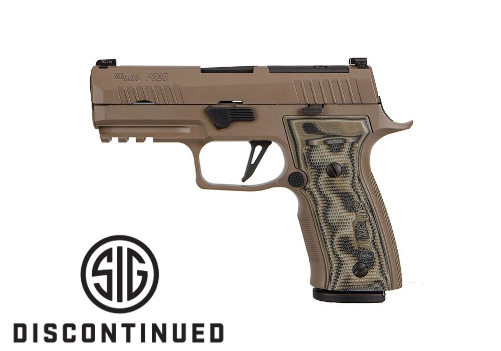 Sig Sauer P320 Axg Scorpion First Shots Impressions Youtube