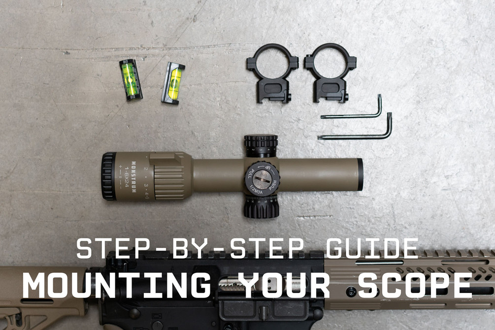 Step By Step Guide Mounting A Scope Monstrum Tactical