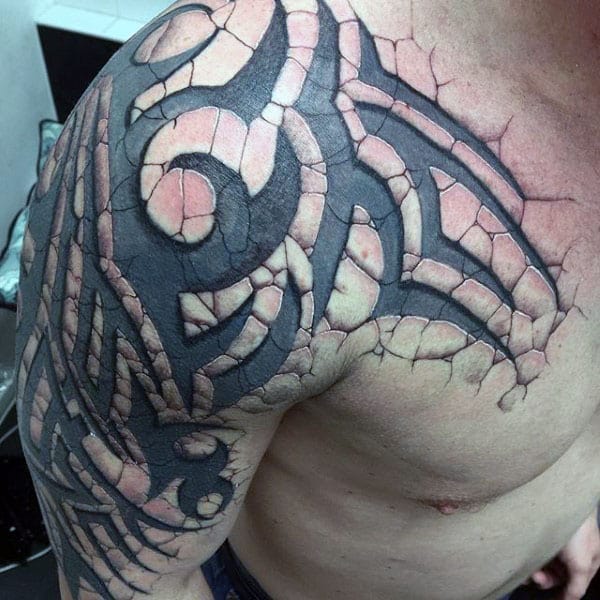 Stone Tribal Tattoo Tribal Tattoos For Men Tribal Tattoos Cool Tribal Tattoos