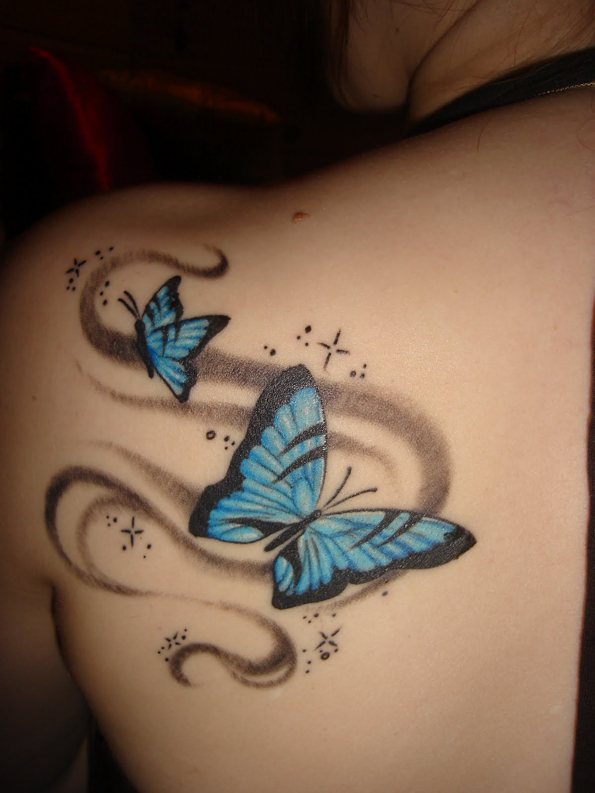 Tattoo Design Butterfly On Hand