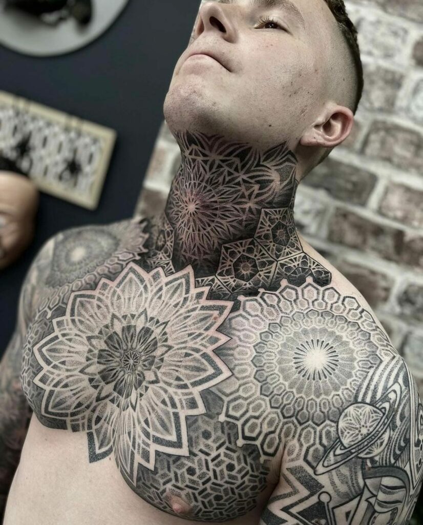 Tattoo Designs For Men On Back Of Neck