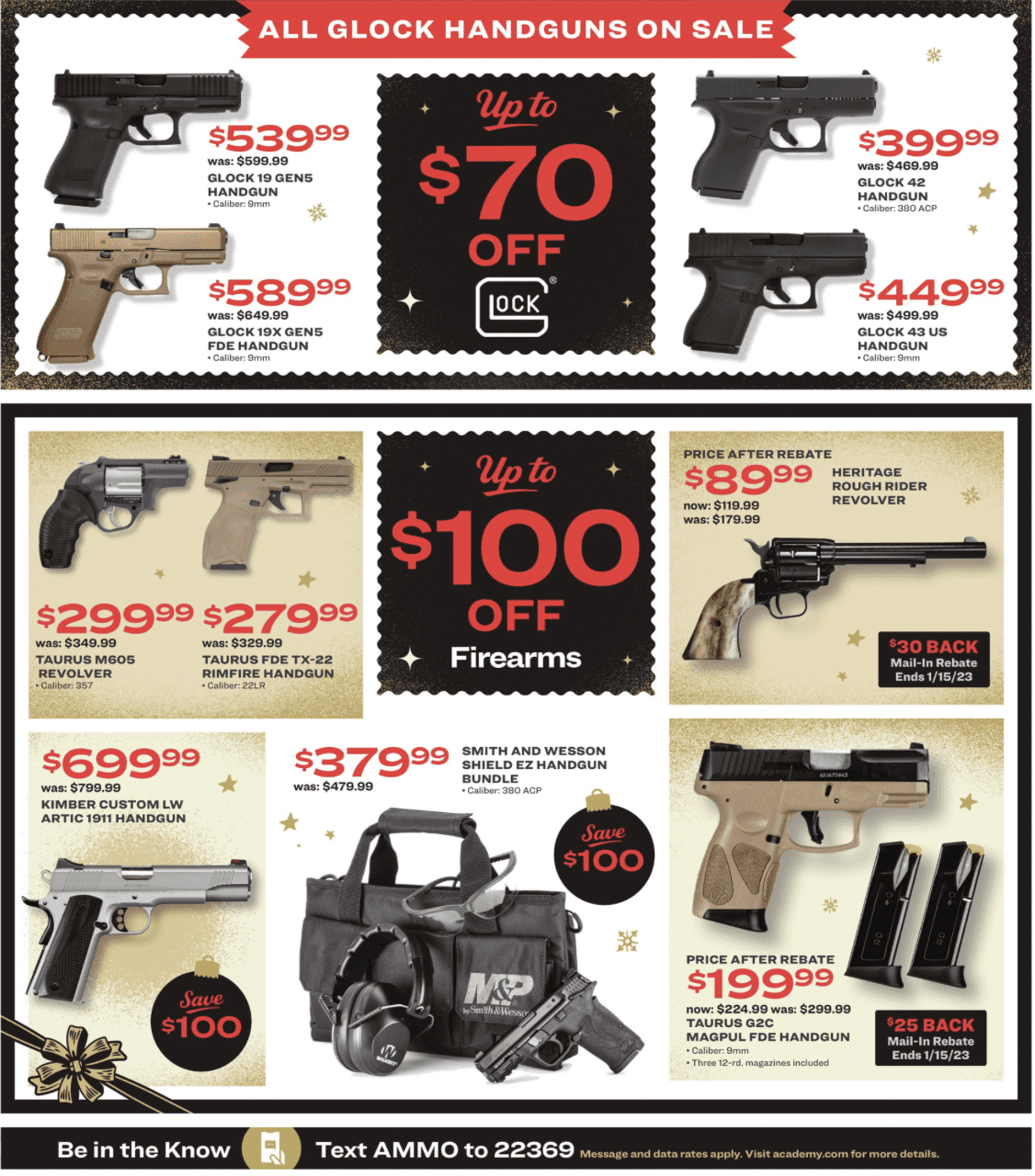 The Best Black Friday Cyber Monday Dealson Guns Gear Ammo