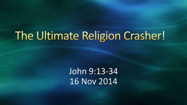 The Ultimate Religion Crasher