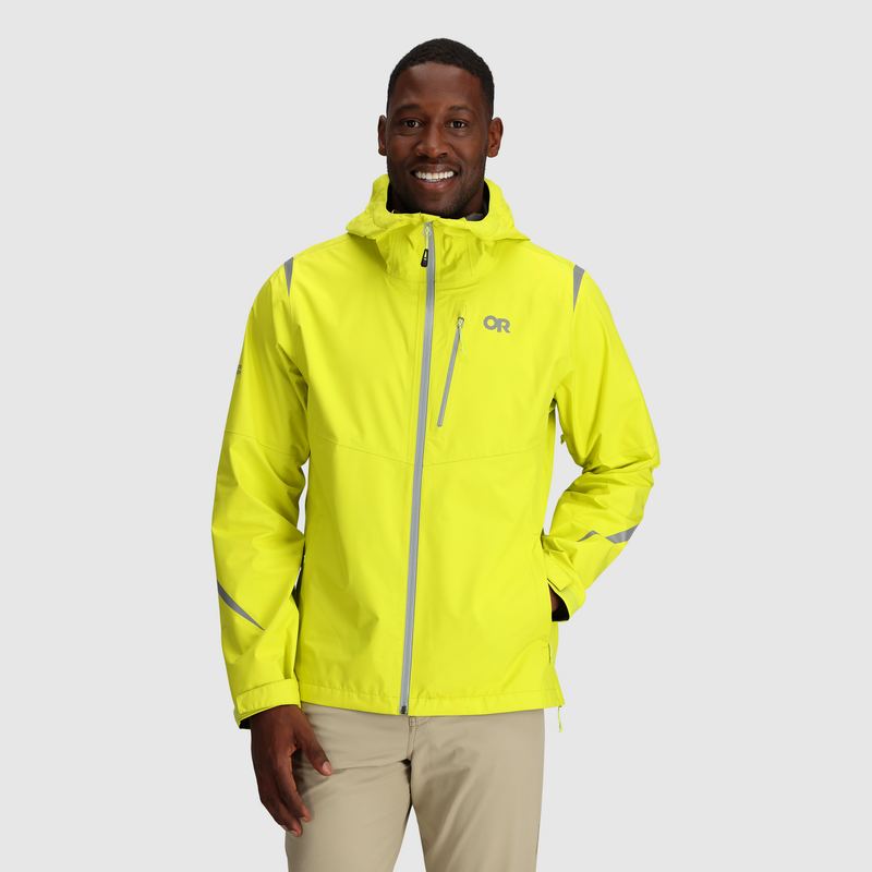 Wasserdichte Jacke Outdoor Research Foray Ii Jacket Monstera Mann Alpinstore